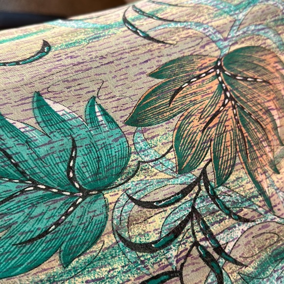 Darn Good Yarn Sari Silk Wrap Skirt reversible and convertible - Picture 5 of 6